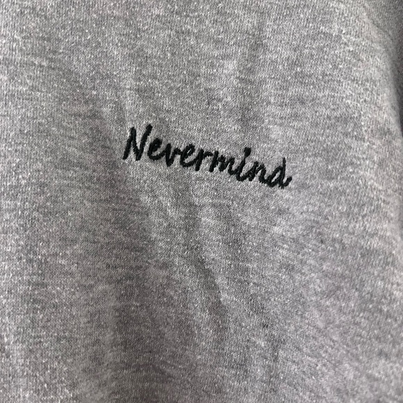 LA Hearts Grey Cropped Sweater - Picture 3 of 4